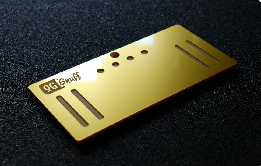 Fusion V1 Snuff Board Metallic Gold